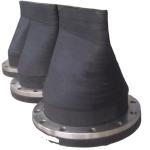 EPDM Check Valve Seated For Round Sewage Discharge Rainwater Flood Control Pipe