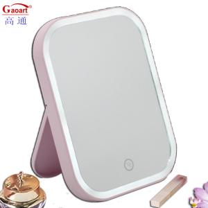 Wholesale Modern Stylish Bathroom Portable Compact 1 Inch 50 Pcs Led Light Mirror for Lady from china suppliers