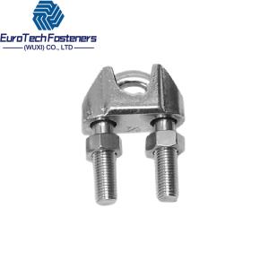 Wholesale U-Bolt Wire Rope Clip Din 741 Galvanised Wire Rope Grip Rigging 3Mm 4mm 6mm Stainless Steel from china suppliers