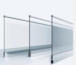 China Supplier U Channel Aluminum Profile Railing Post Base Profiles For Glass