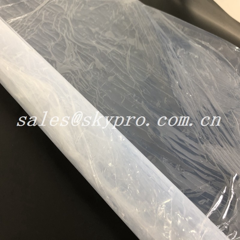 Medical Grade Transparent Silicon Rubber Sheet Roll 1~25mmX500~1400mm