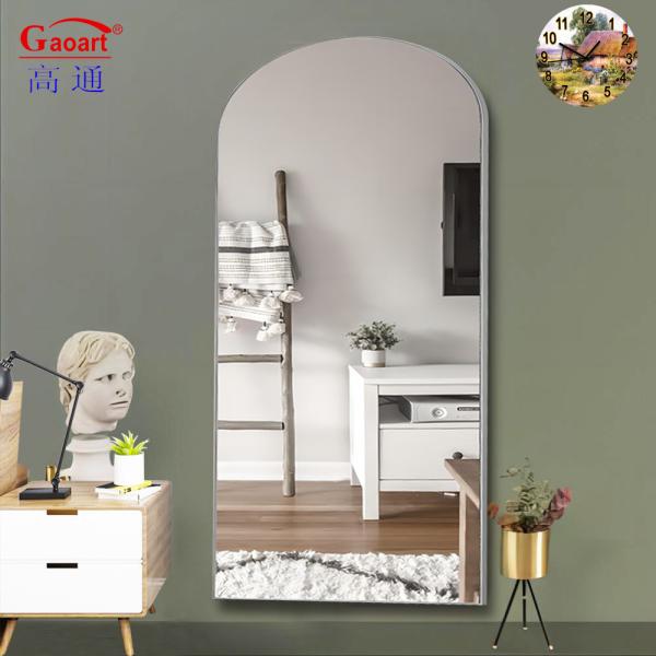 Full Length Metal Frame Mirror Perfect for Home Decor Salon Hotel and Dance