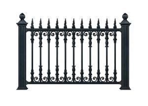 Wholesale Wrought Iron Gate Match Temporary Outdoor Fence For Home Ornament from china suppliers