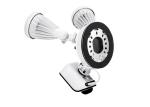 White AI Flood Light Night Vision Waterproof CCTV Wifi Surveillance IP Camera