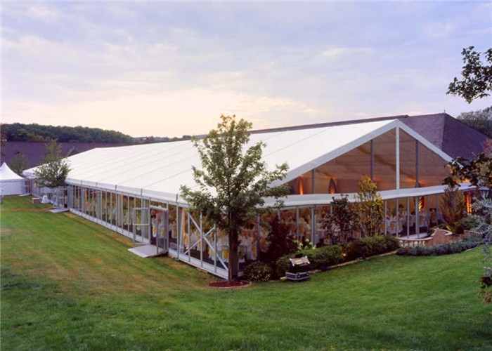 500 Guest Giant Customized Outdoor Event Tents Aluminium Structure 25x30m Canopy