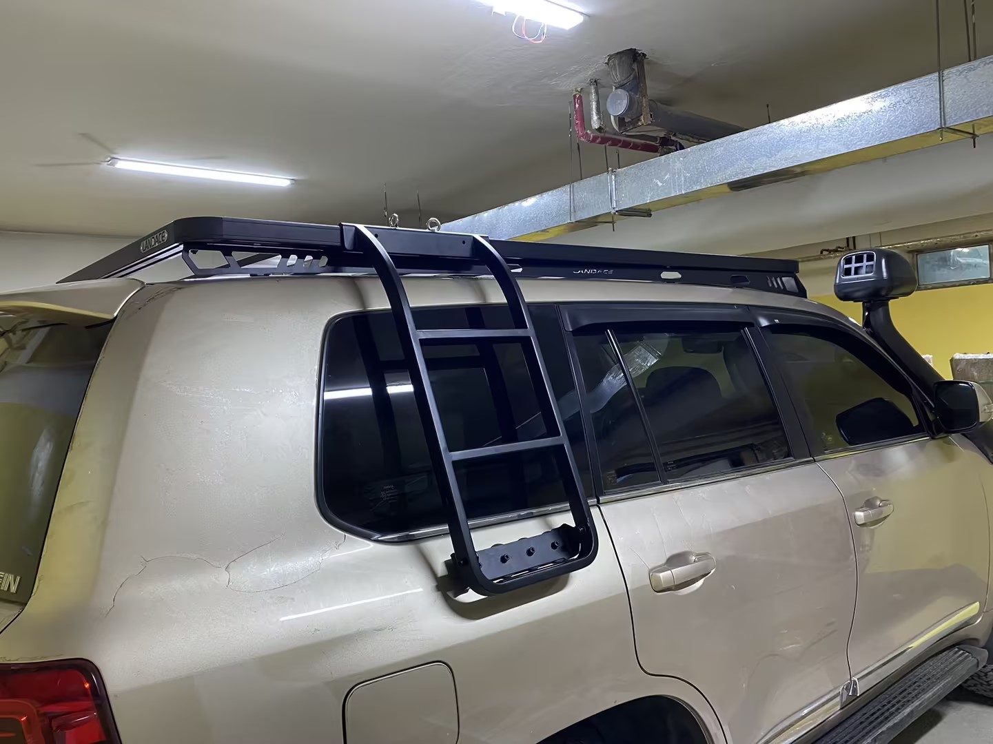 T-Slot Horizontal Slats Car Roof Racks with Powder Coating Tray Style Rack