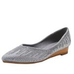 BS157 Women'S Shoes Fashion High Heels Shallow Mouth Pointed Candy Color Thin