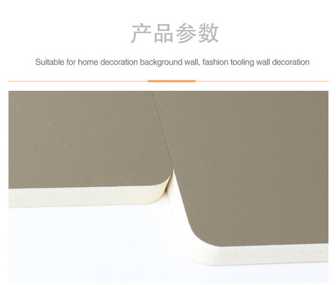 Anti Scratch Bamboo Charcoal Wall Board Metal Wood Panels PVC Wall Covering