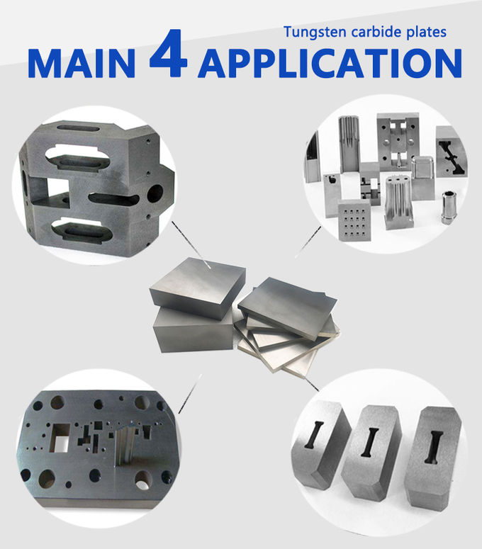 OEM Tungsten Carbide Plate To Be Welded On Agriculture Machine Wear Parts
