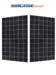 Roof 1669*1002*35mm 41.30V 330W Mono Panel Solar