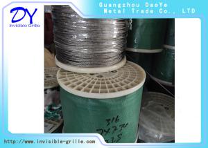 Wholesale Safety Openable Invisible Grille Allowed 304 Stainless Steel Wire from china suppliers