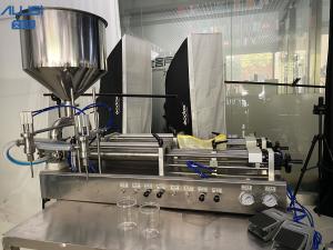 Wholesale Horizontal Piston Liquid Filling Machine Cosmetic Cream Bottling Large Flow Filling Machine from china suppliers
