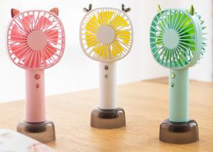 Wholesale USB Rechargeable Small Hand Held Fans Battery Operated Portable 2000MAH Battery from china suppliers