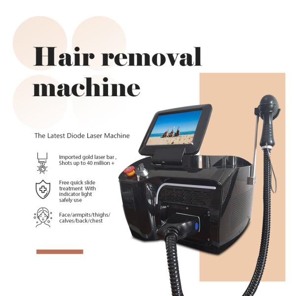 1064nm 705nm Triple Wavelength Laser Hair Removal , FDA Approved Laser Hair