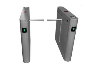 Wholesale Metro / Subway SS Drop Arm Turnstile Access Control With Infrared Photocell from china suppliers