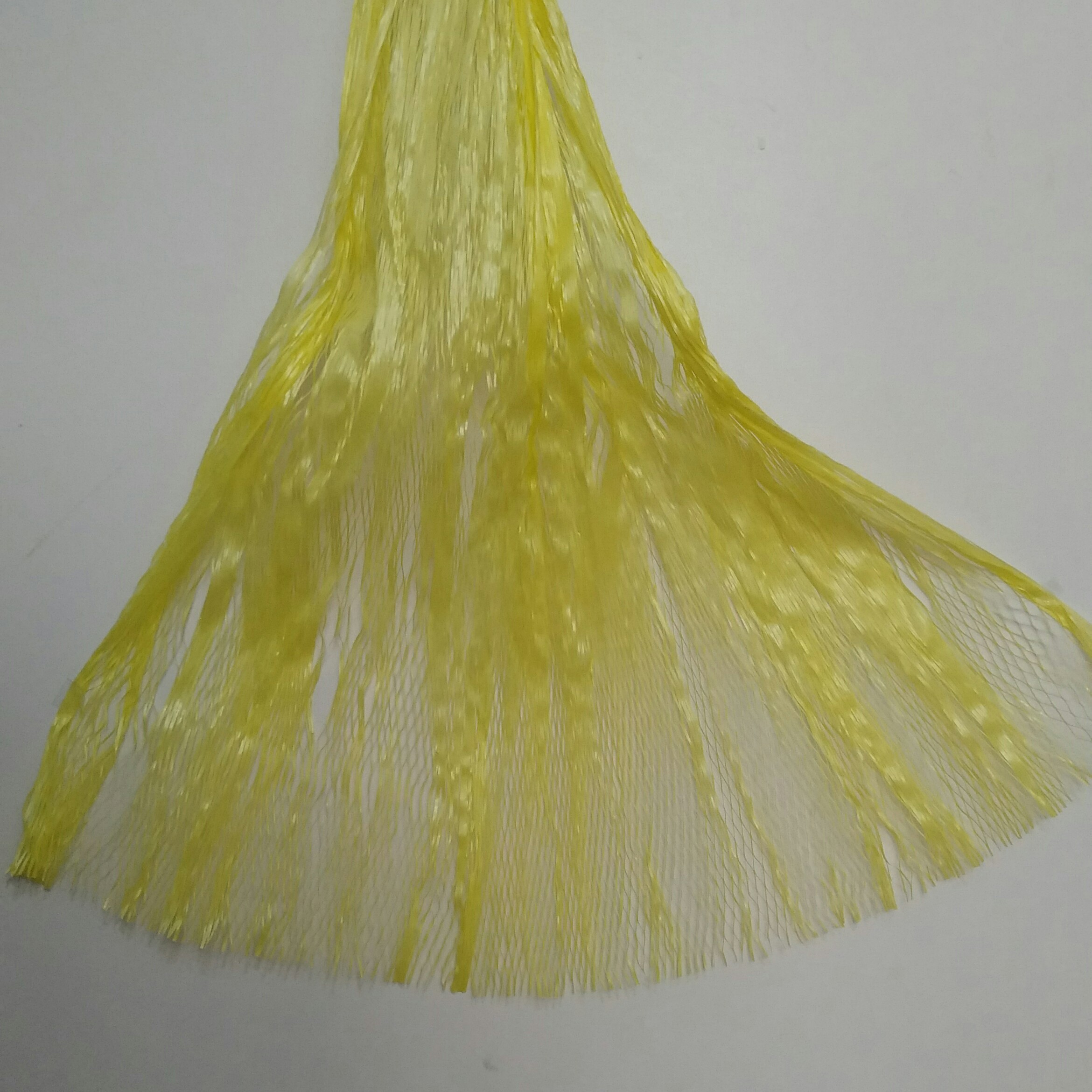 Yellow Flame Retardant Filler , 1mm~50mm LSHF FR PP Filler Yarn