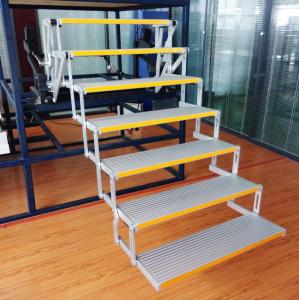 Wholesale DIY Overland Expedition RVs 7 Steps 1700mm Floor Height Swing Stairs with 70W Motor from china suppliers