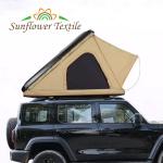 210x130cm Waterproof Camping Tent Area Wedge Aluminium Triangle Roof Top Tent