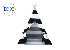 Wholesale Princess Indoor And Outdoor Tent Wooden House Tent 100% Cotton Canvas from china suppliers