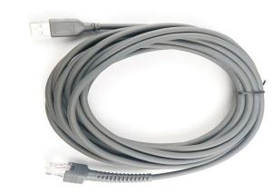 Wholesale Gray Color RJ4810P10C Symbol Scanner Cable Max 1 Ohms Contactor Resistance from china suppliers