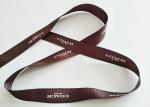 Environmental Double Faced Satin Ribbon Satin Edged Heer Organza Coral Silk