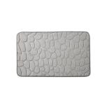 Custom Logo Cobblestone Embossed Bathroom Non-slip Carpets for Bathtub and