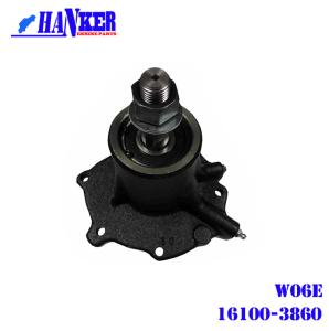 Wholesale Pipe Belt Car Parts Diesel Engine W06E Cooling Water Pump 16100-3860 from china suppliers
