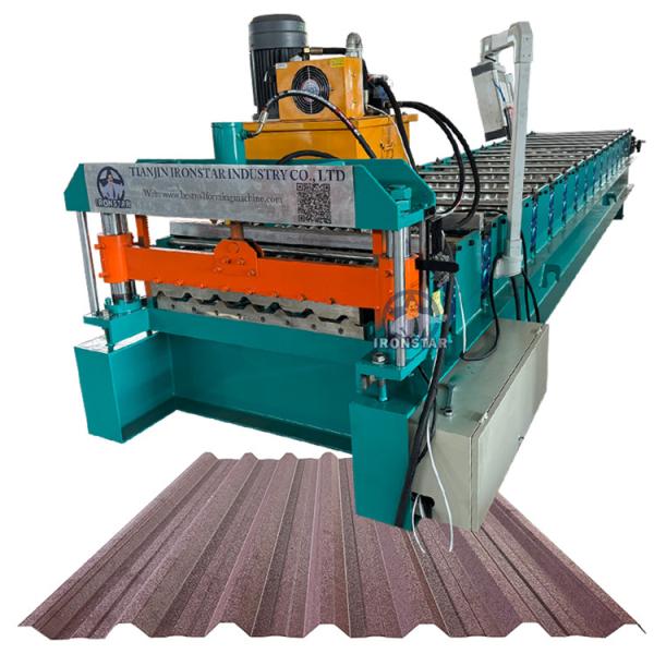 760 roof sheet roll forming machine in Malaysia metal roof roll forming machine