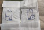 Latex Rubber Disposable Hand Gloves EN 13795 Medical Surgical For Surgery