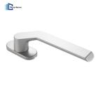 Stylish Door Window Handle Customized Aluminum Alloy Material White Black