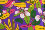 Good Quality 6OZ Printed Cotton Canvas / Plain Woven Fabric For Bags