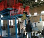 Power Saving PVC Film Blowing Machine With Rotary Printing Label SJ55×28-Sm1000
