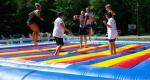 Kids N Adults Big Bounce Inflatable Jump Pad Made Of Heavy Duty Material For