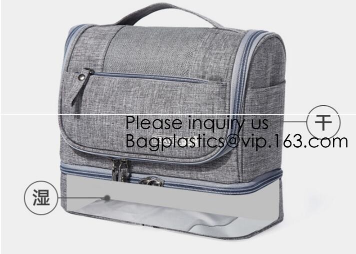 Trend Design Velvet Quilted Cosmetic Bag,Customized 2pcs Set Makeup Bag, Wholesale Travel Mens Toiletry Bags