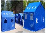 Waterproof Emergency Tube Tent , Emergency Tarp Shelter With Window / Door