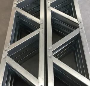 Wholesale Customized Galvanized Steel Roof Truss Decking Steel Stud Channel Q235B from china suppliers
