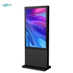 32 inch Black Android Outdoor Fanless Vertical Digital Totem