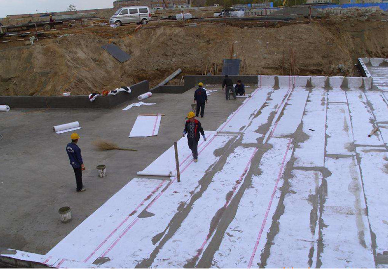 Indoor Polyethylene Waterproof Membrane With Traditional Design 87m/Roll Length