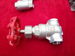 Wholesale 2 Inch/Full Port/Threaded Gate Valve/ Cf8m Water Gate Valve/stainless steel gate valve/200WOG from china suppliers
