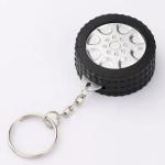 Custom Logo Auto Tyre Tire Shaped Promotional Gifts Mini Retractable Steel Tape