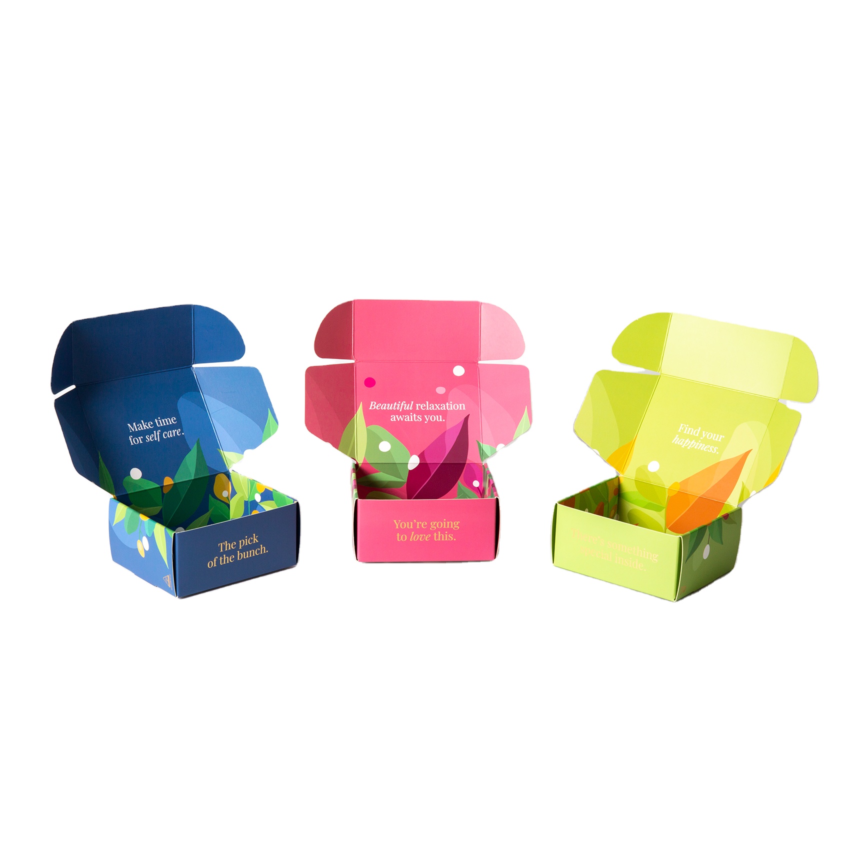 Square Custom Logo Magnetic Folding Gift Box Flat Pack Rigid Cardboard Coated Foil White Paper Foldable Cosmetic Packaging