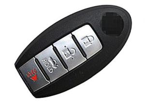 Wholesale BLACK Color Nissan Spare Key 4 Button 315 MHz TWB1U852 For Ulock Car Door from china suppliers