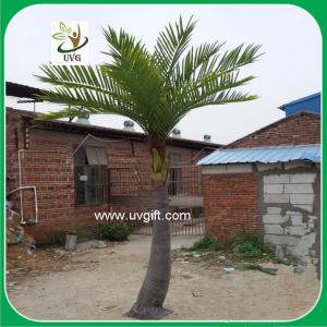 Wholesale UVG PTR040 small palm tree artificial with silk leaves for garden decoration from china suppliers