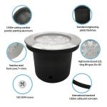 Outdoor Recessed High Power 9W LED Underground Inground Light