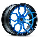 13" Bronze Brush 3 PC Forged Wheels Alloy Rims Aluminum 18 19 Inches