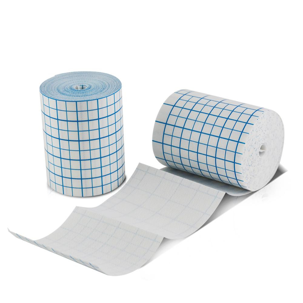 PU or spun-laced non woven fabric material adhesive dressing roll