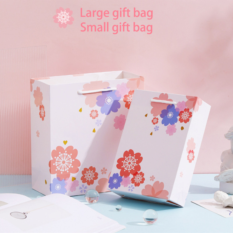 Colorful Birthday Cardboard Gift Packaging Box Foldable Design