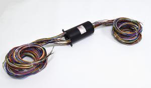 Wholesale 380 VAC Through Bore Electrical Slip Ring With Lead Wire Length 4000mm from china suppliers