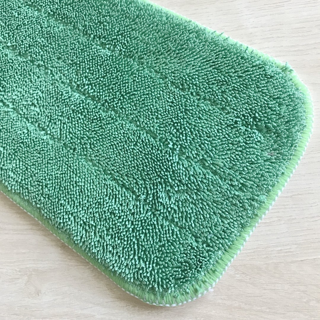 100% polyester absorb water flat mop house keeping wet mop Chinese suppiler with scrape