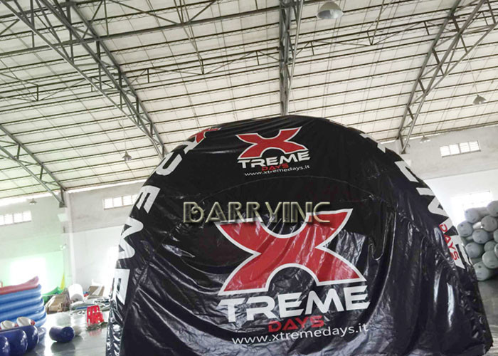 Custom Inflatable Air Tent / Advertising Inflatable Event Tent With Logo Printing